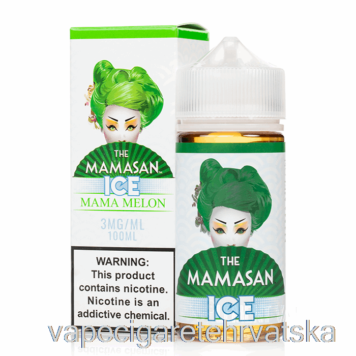 Vape Hrvatska Ice Mama Melon - The Mamasan E-liquid - 100ml 6mg